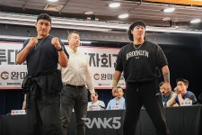 드디어 얼굴 맞댄 '인천'과 '대전의 대장들, 불꽃튀는 접전 예상...상남자격투기대회 002 기자회견
