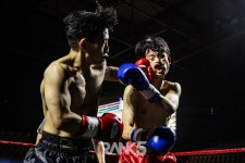 [포토] 55kg 세미프로 김태영(통정 강성) vs 김보성(배방 강성)...2024 천안흥타령 킥복싱대회