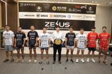 [현장 포토] 제우스FC 플라이급 토너먼트 출전 8인, 전원 계체량 통과