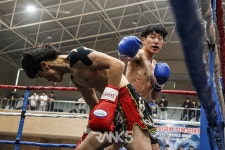 [현장 포토] 홍승환 vs 이은우...2024 천안시장배 킥복싱 대회
