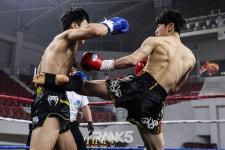 [현장 포토] 킥복싱 이은우 vs 이재진 ...2025 복싱 및 킥복싱 콜라보 대회