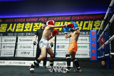 [현장포토] 내 펀치를 받아라...KBA 서울시협회장배 킥복싱대회