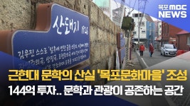 문학과 관광이 만나다…목포문학마을’ 조성