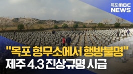 목포형무소 수감된 4.3희생자..명예회복해야