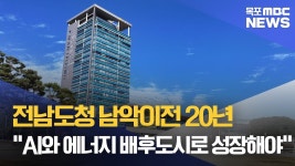 도청이전 20년..남악신도시 미래도시로 도약해야