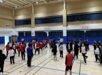 광주 태전중학교, 학교스포츠클럽 리그전 개최