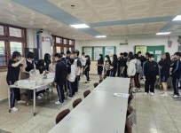 안양 비산중학교, 지구도 배부른 날, 잔반제로 캠페인 실시