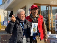 배우 정진영, 일일 빅이슈 판매원으로 나서