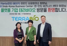 테라바이오, 제나정 한·인도 비즈니스 센터 회장과 국제교류 간담회