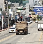 원주시 원동 한 아파트 현장서 비산먼지·소음·안전 위협 등 주민들 재앙 울분 토해