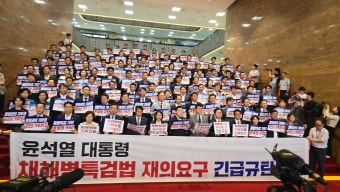 尹, 채상병 특검법 거부권 행사…법사위, '윤 탄핵 청문회'에 김건희 등 증인 채택