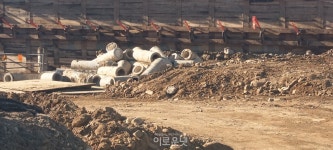 [단독]미래건축문화대상 원주 모아엘가 그랑데 폐기물 안전관리는 꽝