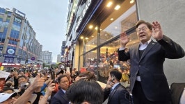 이재명 후보, 충북 음성과 진천에서 골목골목 경청투어 진행