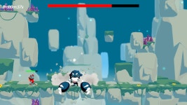 동생을 찾아떠나는 다람쥐, 플랫포머 게임 도토리