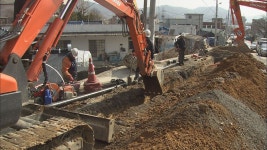 춘천 백양1,2리와 덕두원 1,2리에 하수도 건설