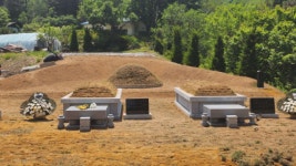 애국지사 안이순·안귀봉 묘역 이전