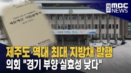 역대 최대 지방채 발행 건설경기 부양 실효성 낮아