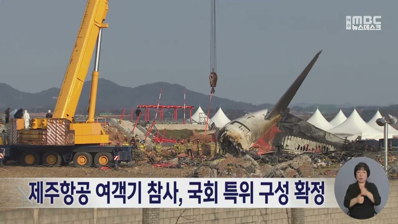 제주항공 참사 특별위원회, 6월까지 활동 예정으로 진상 규명과 피해 지원 논의