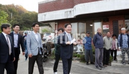 장종태 대전 서구청장, 에너지 자립마을 현장 확인