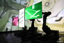 [르포] 환상극장 전시 가보니…산업용 로봇이 그리는 예술적 유희