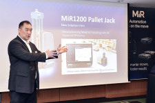 미르, 비전AI적용한 팔레트잭과 AMR최신 동향 발표