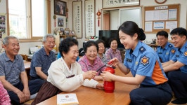 광주 남부소방서, 경로당 방문 생활밀착형 화재안전교육 실시