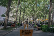 Public Spaces Weren’t Designed for Pandemics. N.Y.C. Is Trying to Adapt.