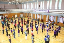 노장은 죽지 않았다 승부욕 강한 라지볼대회