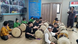 여수우도풍물굿보존회, 쌍봉동 이전개관