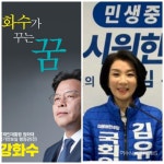 여수갑, 김유화-강화수 2파전으로 압축