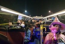 시간을 달리는 버스커 운행 시작