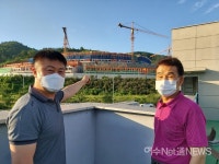 웅천 골드클래스 테라스 힐은 저희들 고통위에 짓고 있어요
