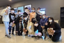 여양중학교 인문독서동아리, 영화관서 문화체험 활동을!
