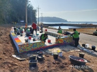 여수 낭도 갱번미술길...코로나19가 가져다준 선물