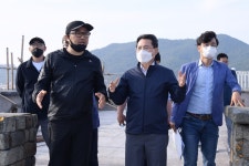 돌산 진모지구 노량 영화 촬영 순조