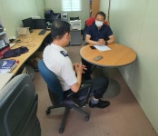 여수소방서, 물류터미널 대형화재 예방컨설팅 실시