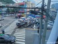한재사거리 탁송차량사고, 여수시 보상액 전무.. 논란 불가피