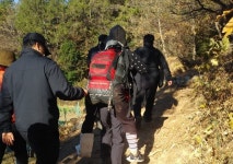 선원동 무선산에서 낙상사고 발생... 인명피해 없어