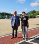 여양중학교, 사제동행으로 걷고 상담하며 하루를 시작하다