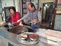 서교죽집 동지팥죽, 옛날 울어메가 쑤던 그 죽이에요