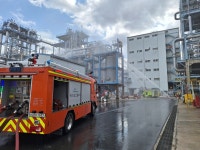 여수소방서, 여수국가산단과 합동소방훈련 나서