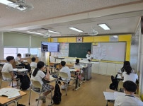 여양중, 훈민정음과 영화 랑데뷰 국어 수업 호응