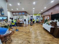 한영대학교 사회복지과 고마운 물, 장기요양기관에서 봉사활동 나서