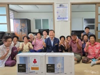 이광일 도의회 부의장, 여수 경로당 무더위쉼터 점검