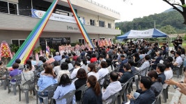 여수 동백원, 37년된 생활관 헐고 새 건물로 거듭나
