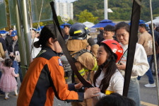 여수소방서, 여수동동북축제에서 119안전체험 한마당 운영해