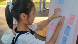 문수종합사회복지관, 대성베르힐아파트서 인사캠페인 실시