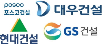 대우‧포스코‧GS‧현대건설, 도시정비사업 수주 1위 놓고 자존심 대결