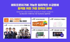 에듀프로, 공인중개사 합격응원 이벤트 시행…14일(금)까지 30% 할인