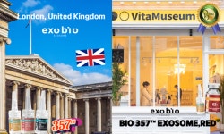 엑소바이오(EXOBIO), 영국 대영박물관 인근 비타민 뮤지엄에 전 라인 입점